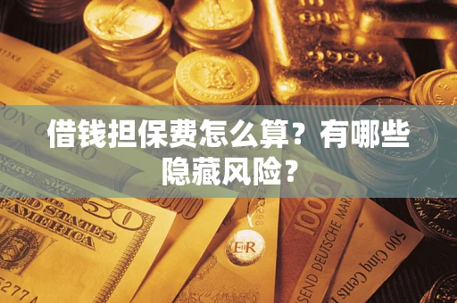 武汉借钱担保费怎么算？有哪些隐藏风险？