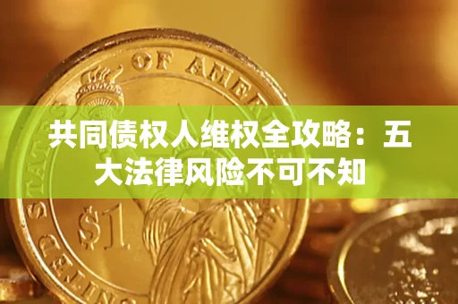 武汉共同债权人维权全攻略：五大法律风险不可不知