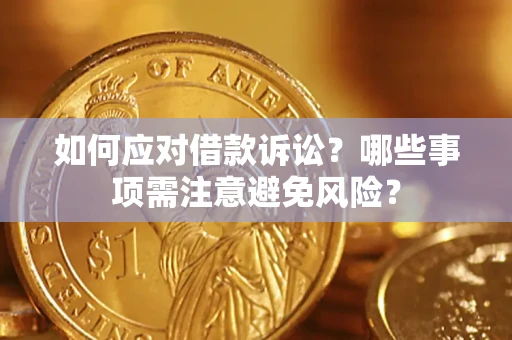 武汉如何应对借款诉讼？哪些事项需注意避免风险？