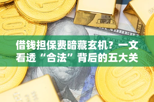 武汉借钱担保费暗藏玄机？一文看透“合法”背后的五大关键陷阱