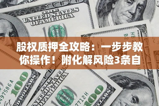 武汉股权质押全攻略：一步步教你操作！附化解风险3条自救法则