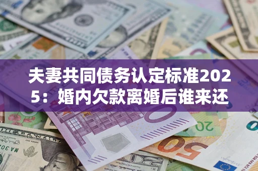 武汉夫妻共同债务认定标准2025:婚内欠款离婚后谁来还? 武汉夫妻共同债务认定标准2025:婚内欠款离婚后谁来还?