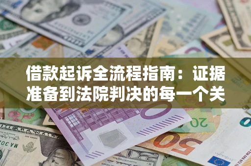 武汉借款起诉全流程指南：证据准备到法院判决的每一个关键步骤