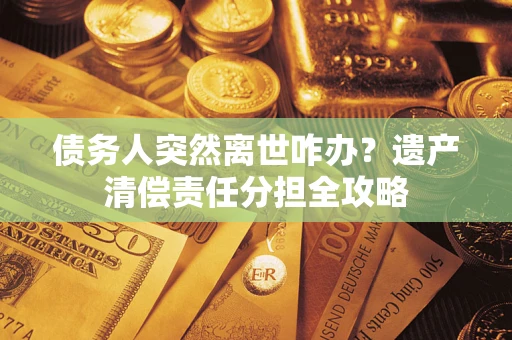 武汉债务人突然离世咋办？遗产清偿责任分担全攻略