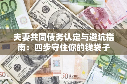 武汉夫妻共同债务认定与避坑指南：四步守住你的钱袋子