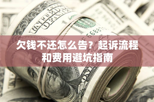 武汉欠钱不还怎么告?起诉流程和费用避坑指南 武汉欠钱不还怎么告?起诉流程和费用避坑指南