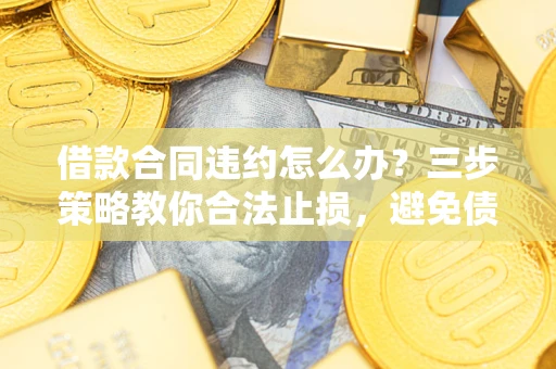 武汉借款合同违约怎么办？三步策略教你合法止损，避免债务危机升级