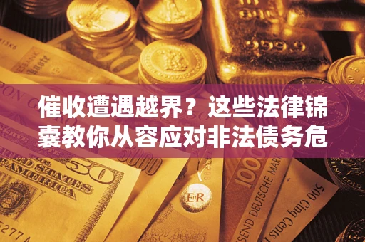 武汉催收遭遇越界？这些法律锦囊教你从容应对非法债务危机