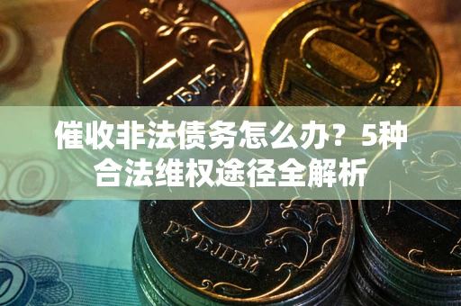 武汉催收非法债务怎么办？5种合法维权途径全解析