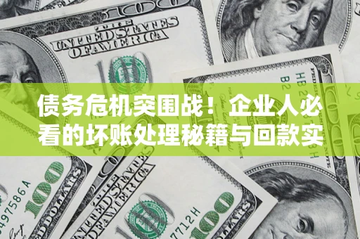 武汉债务危机突围战！企业人必看的坏账处理秘籍与回款实战指南